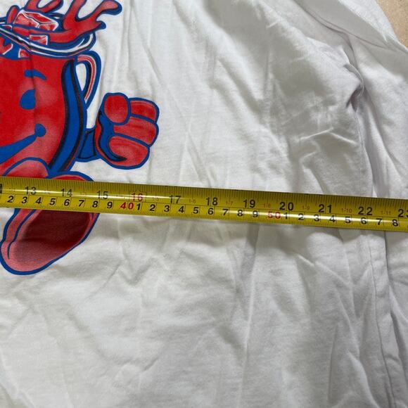 Kraft Kool-Aid Man White Long-Sleeve Unisex Tee Shirt Size 2XL - Picture 5 of 6